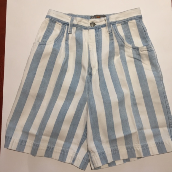 The Limited Pants - Vintage Limited High Waist Denim Jean Shorts